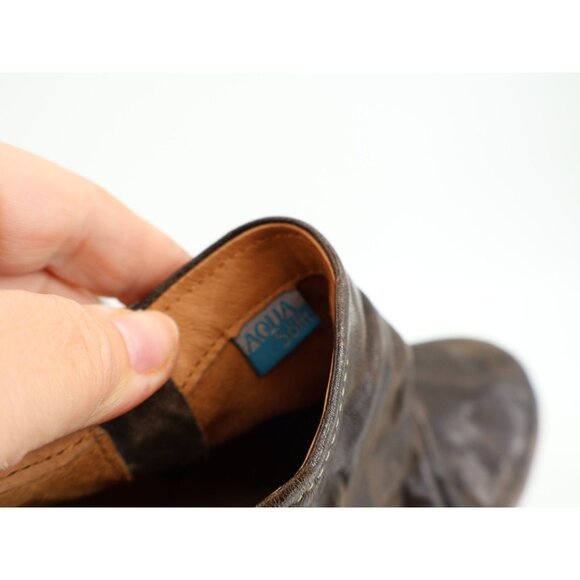 Sofft Womens Siri Ankle Boots Booties Wedge Heel Ruched Green Camouflage 8.5 - Picture 10 of 12